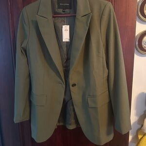 Banana Republic Green Blazer